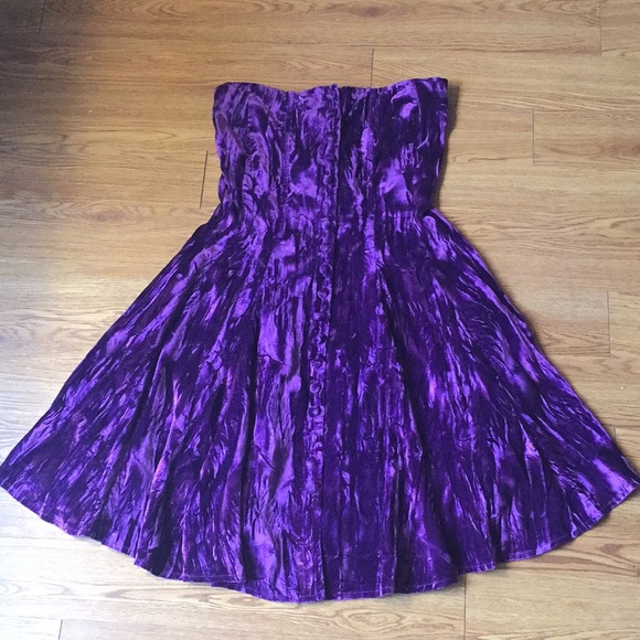 betsey johnson purple dress